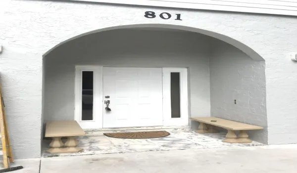 front entrance