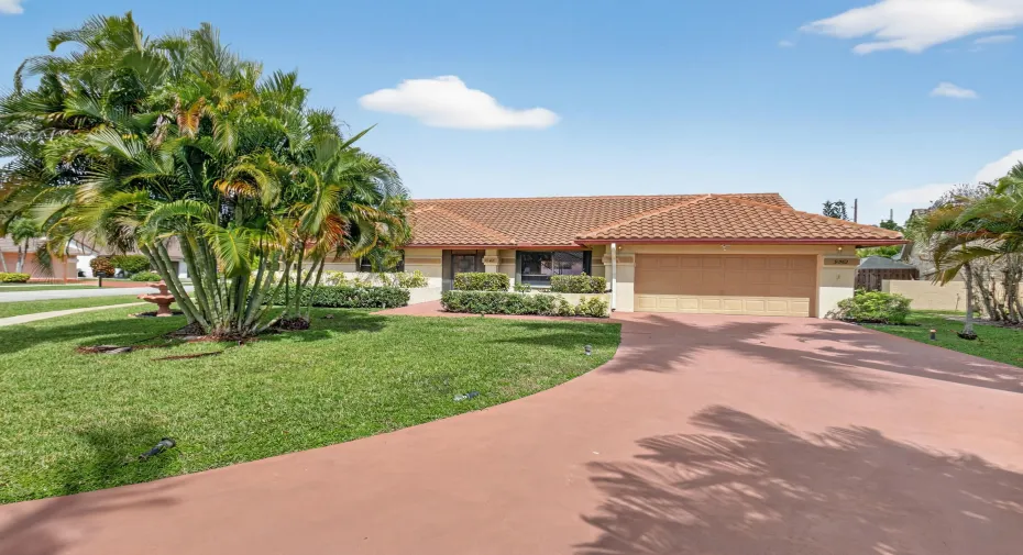 1. front of home