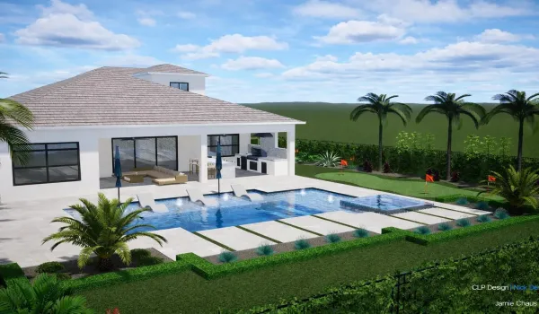 Proposed Pool & Outdoor Space