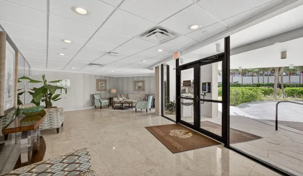 elegant lobby