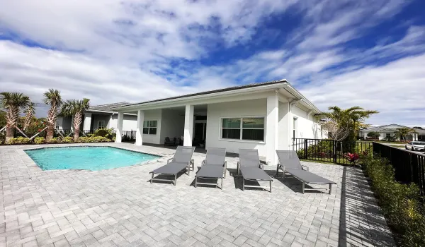 Backyard Pool Deck