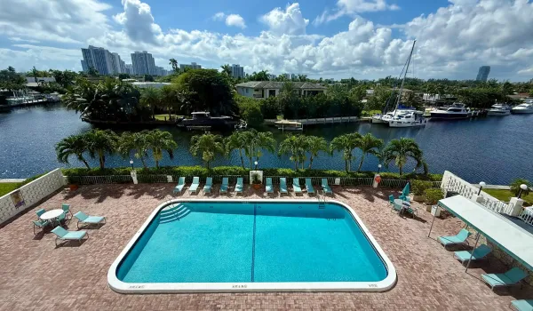 Pool deck