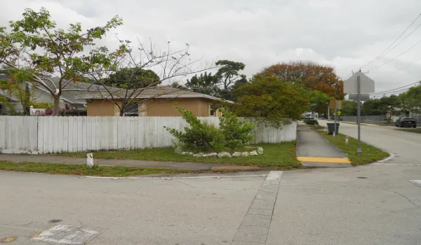 Corner property