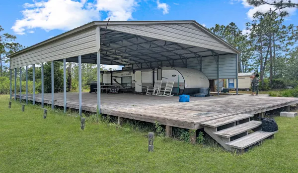 Trailer with Canopy