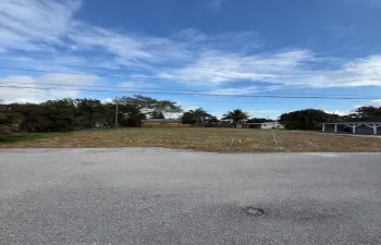 Front of lot