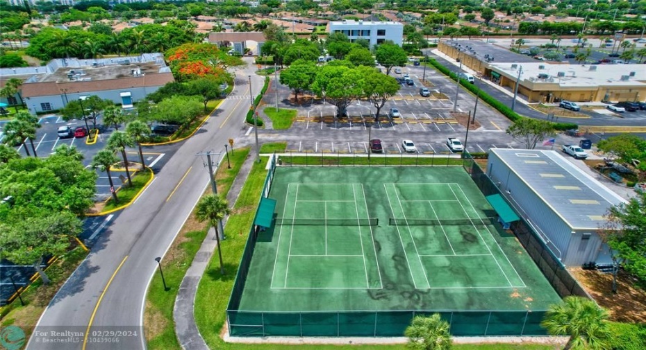 Tennis courts