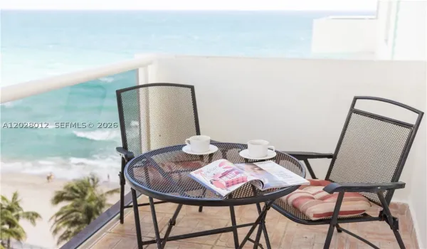 Ocean View from the Balcony