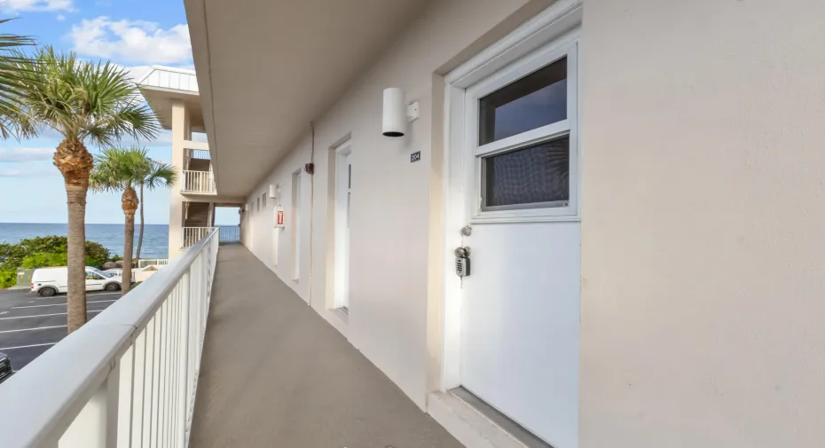 Unit 204 Front Door