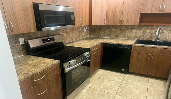 kitchen Stove Microwave