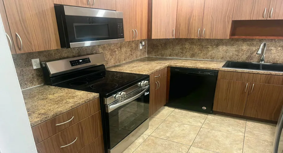 kitchen Stove Microwave