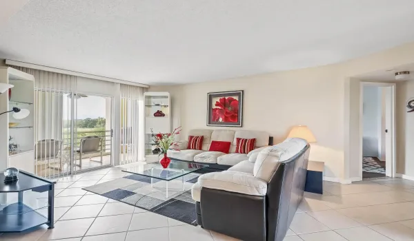 LIVING ONTO BALCONY