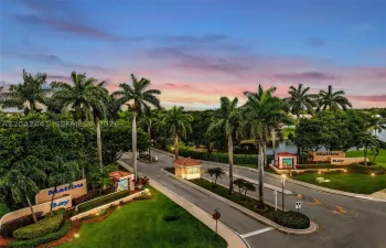 Malibu Bay Gated Entrance