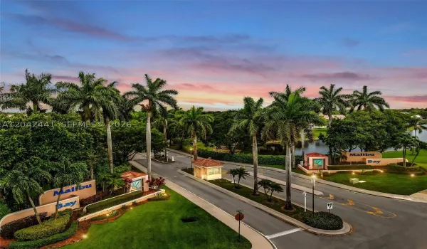 Malibu Bay Gated Entrance