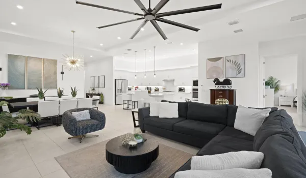 Open floor plan