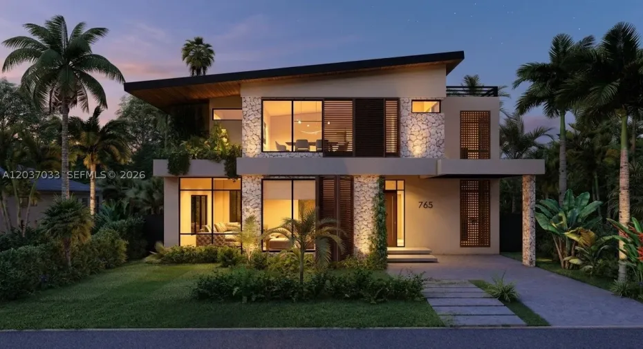 Architectural rendering.