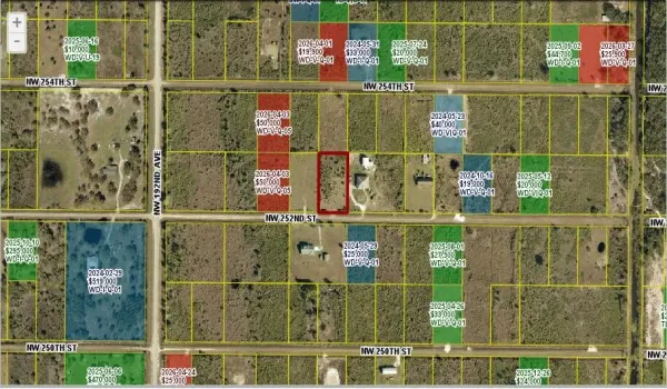 Zoomed out GIS Map