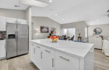 KITCHEN WITH ISLAND
