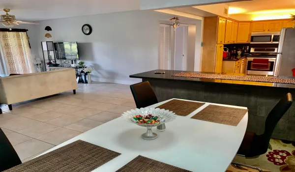 Living room view