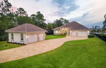 Dusk Front Garages