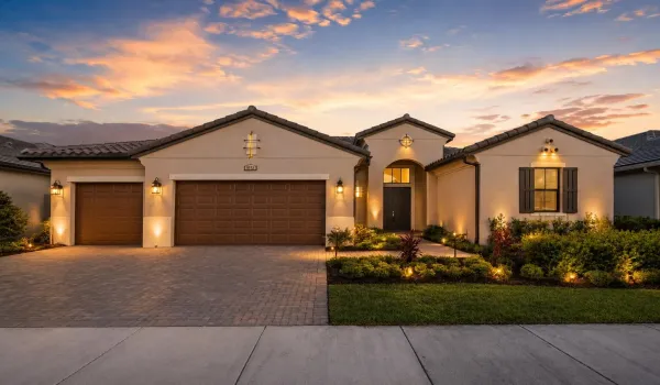 Virtual landscape lighting
