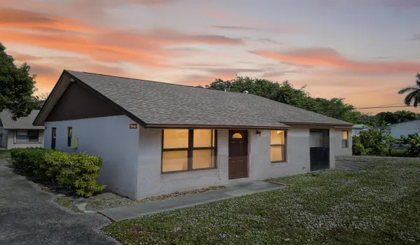 Front Corner Dusk