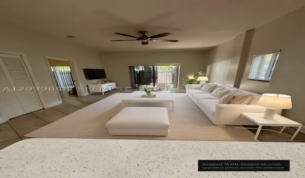 virtually staged