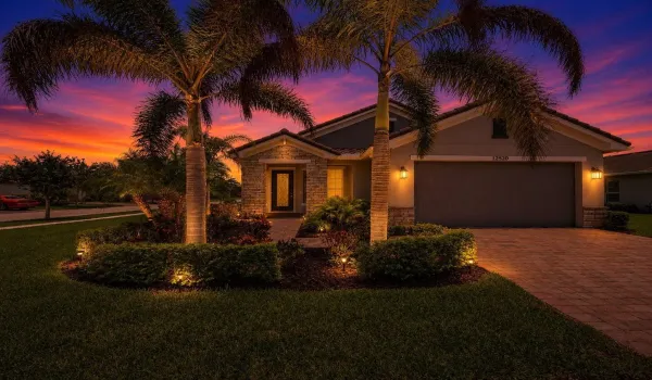 Front Exterior Night Shot