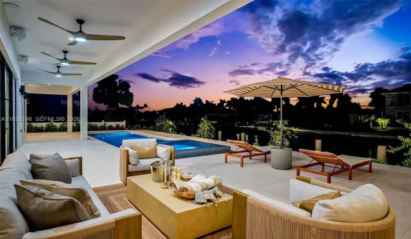 Spa like backyard
