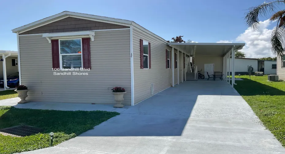 Front & Carport