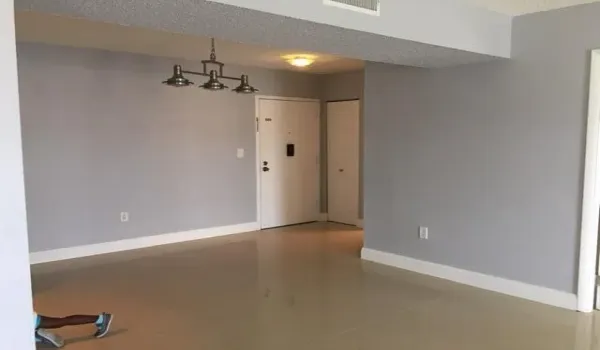 View toward front door