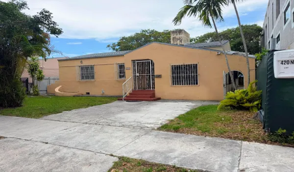 Front of Structure