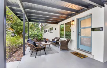 Beautiful front entrance