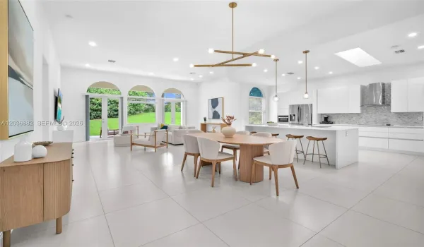 Crisp clean contemporary finishes