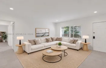 Living Room - Virtually Staged