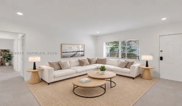 Living Room - Virtually Staged