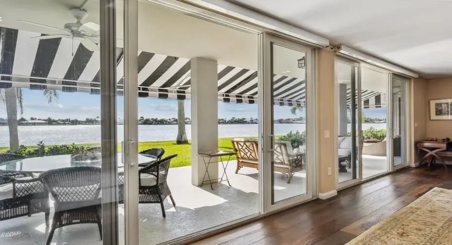 Lanai with Intracoastal Views