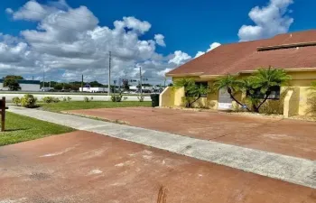 Landscaped grounds