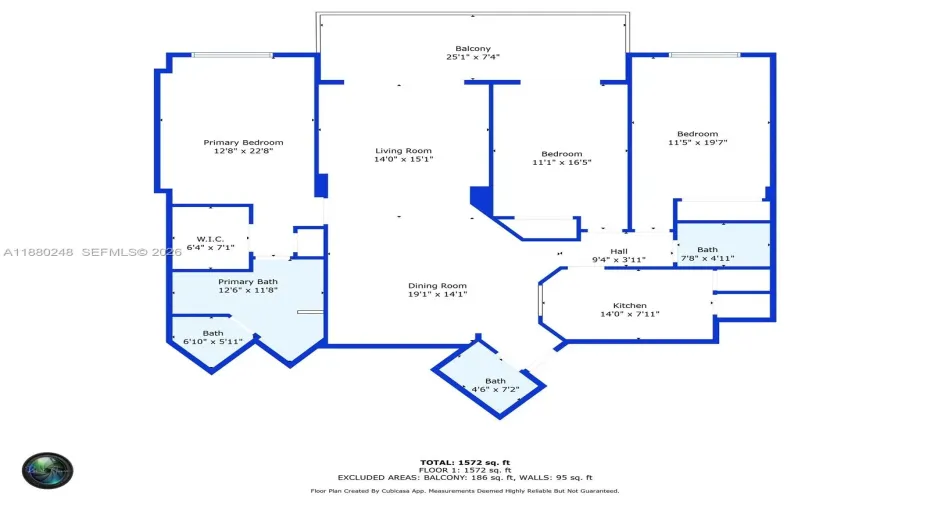 FULL 3 BEDROOMS, 2.5 BATHS