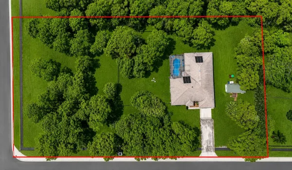 drone shot