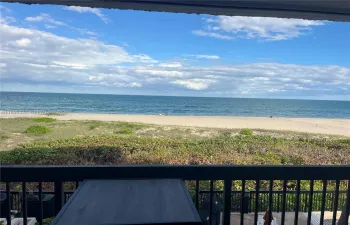 Direct east ocean view