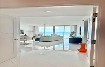 View of Living Room from the entrance