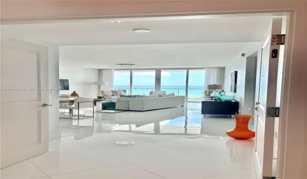 View of Living Room from the entrance