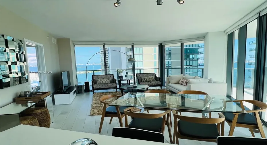 Dining and Living Area