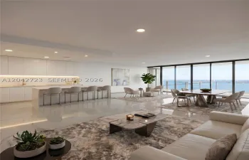 Living Room - Staged