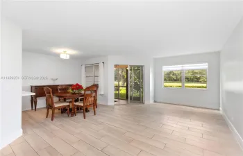 First floor entry.