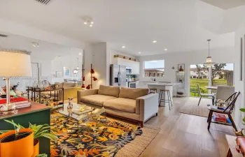 Open Living/Kitchen/Dining