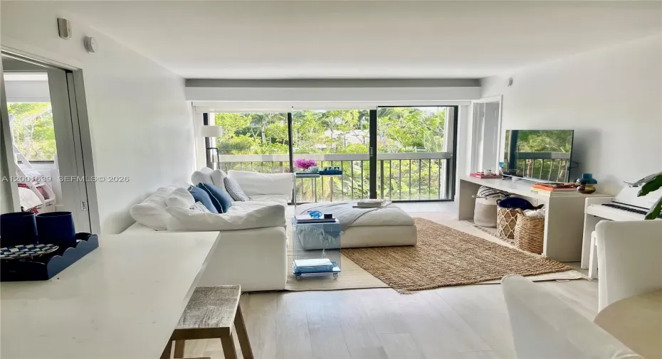 with furniture