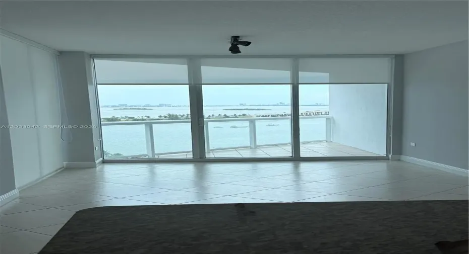 Bay view all through the unit