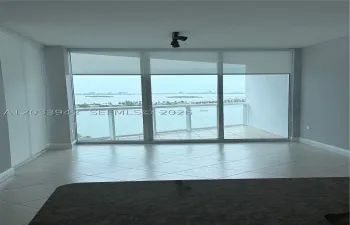Bay view all through the unit