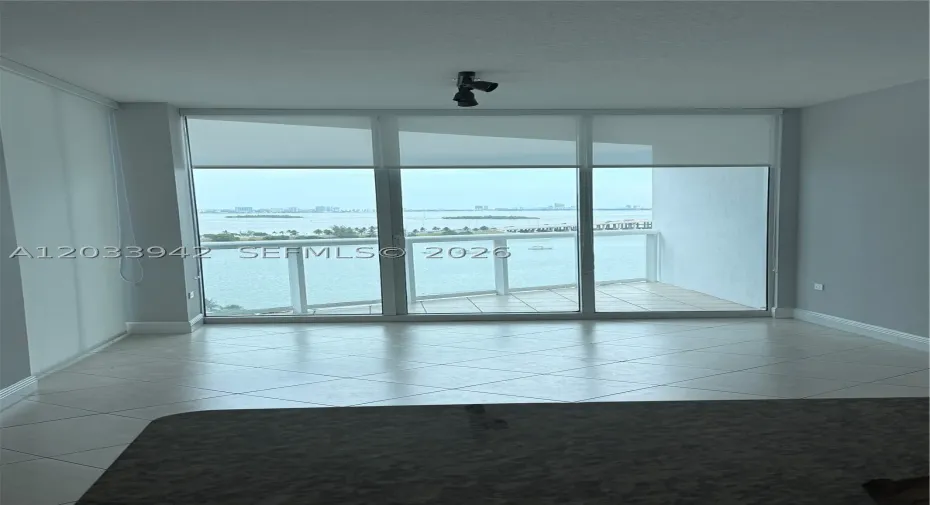 Bay view all through the unit